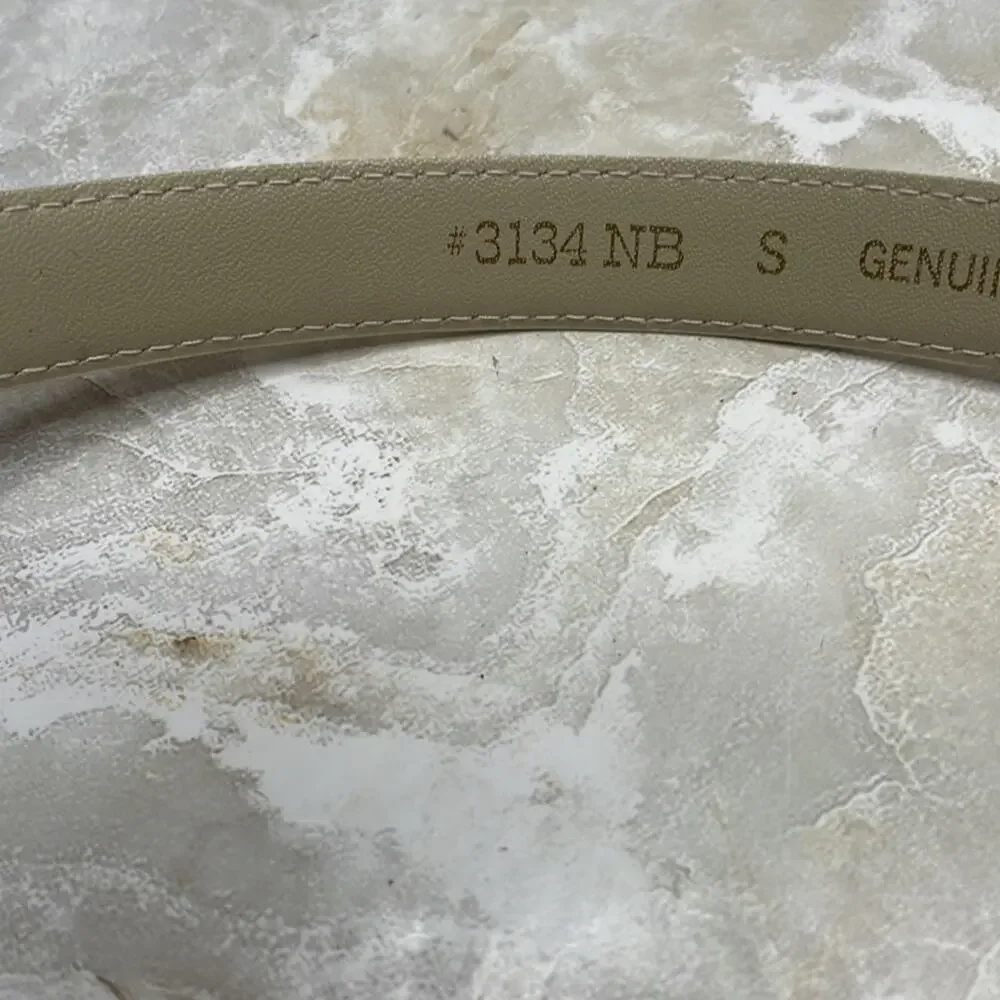 Vintage snakeskin belt